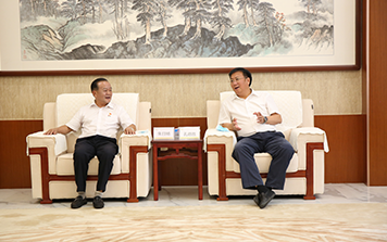 東源縣委書記孔德勝一行到訪廣東霸王花集團(tuán)